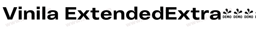 Vinila ExtendedExtra字体转换